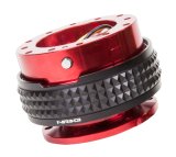 NRG Quick Release Kit - Pyramid Edition - Red Body / Black Pyramid Ring thumbnail 3