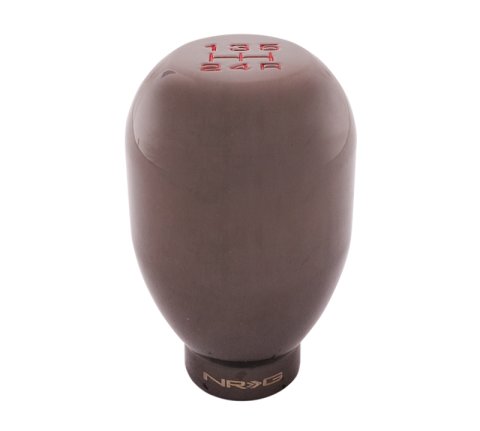 NRG Universal Shift Knob 42mm - Heavy Weight 480G / 1.1Lbs. - Black Chrome (5 Speed) thumbnail 1