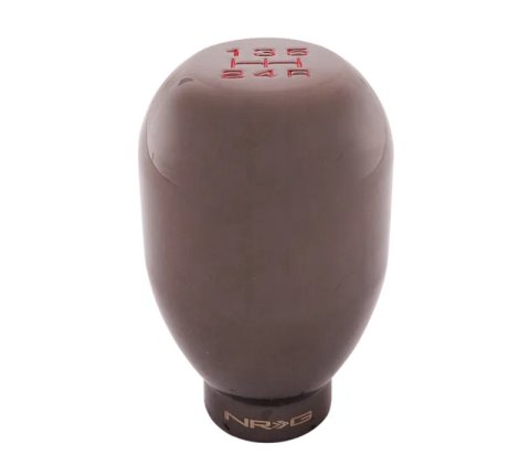 NRG Universal Shift Knob 42mm - Heavy Weight 480G / 1.1Lbs. - Black Chrome (5 Speed) thumbnail 2