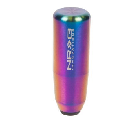 NRG Universal Short Shifter Knob - 3.5in. Length / Heavy Weight .85Lbs. - Multi Color/Neochrome thumbnail 4