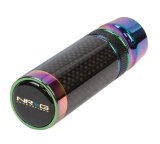 NRG Slimboy Adjustable Shift Knob (M10X1.25) Nissan / Mazda / Toyota - Carbon Fiber / Neochrome thumbnail 1
