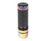 NRG Slimboy Adjustable Shift Knob (M10X1.25) Nissan / Mazda / Toyota - Carbon Fiber / Neochrome thumbnail 5