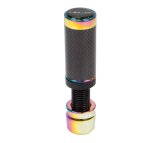 NRG Slimboy Adjustable Shift Knob (M10X1.50) Honda / Acura / Lotus - Carbon Fiber / Neochrome thumbnail 3