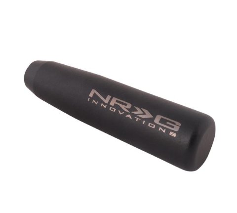 NRG Universal Short Shifter Knob - 5in. Length / Heavy Weight 1.27Lbs. - Black Wrinkle Finish thumbnail 1