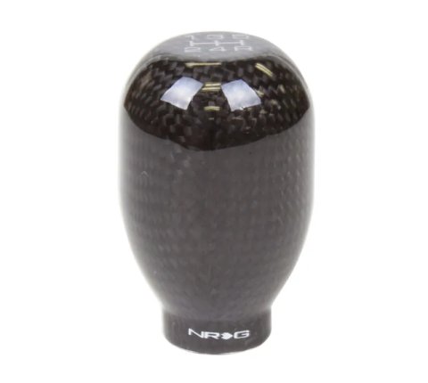 NRG Universal Shift Knob 42mm - Heavy Weight 480G / 1.1Lbs. - Black Carbon Fiber (5 Speed) thumbnail 4