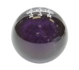 NRG Universal Ball Style Shift Knob - Heavy Weight 480G / 1.1Lbs. - Green/Purple (5 Speed) thumbnail 4