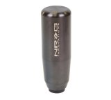 NRG Universal Short Shifter Knob - 3.5in. Length / Heavy Weight .85Lbs - Black Chrome thumbnail 2