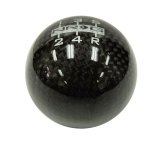 NRG Universal Ball Style Shift Knob (No Logo) - Heavy Weight - Black Carbon Fiber thumbnail 2