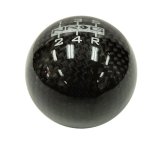 NRG Universal Ball Style Shift Knob (No Logo) - Heavy Weight - Black Carbon Fiber thumbnail 3