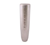 NRG Universal Short Shifter Knob - 5in. Length / Heavy Weight 1.27Lbs. - Silver thumbnail 2