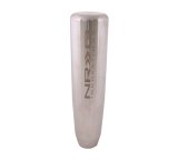 NRG Universal Short Shifter Knob - 5in. Length / Heavy Weight 1.27Lbs. - Silver thumbnail 4