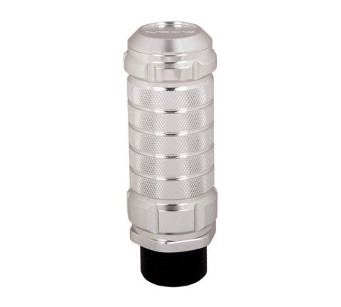 NRG Stealth Adjustable Shift Knob (M10X1.25) Nissan / Mazda / Toyota - Silver thumbnail 1