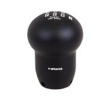 NRG Universal Super Low Down Shift Knob - Black (6 Speed) thumbnail 1