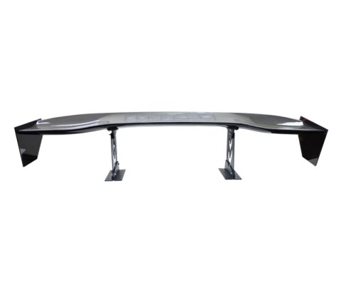 NRG Carbon Fiber Spoiler - Universal (59in.) NRG Logo Large End Plates thumbnail 6
