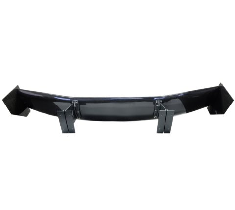 NRG Carbon Fiber Spoiler - Universal (59in.) NRG Logo Large End Plates thumbnail 7