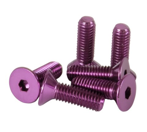 NRG Steering Wheel Screw Upgrade Kit (Conical) - Purple thumbnail 3