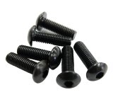 NRG Steering Wheel Screw Upgrade Kit (Flat) - Black thumbnail 2