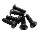 NRG Steering Wheel Screw Upgrade Kit (Flat) - Black thumbnail 5