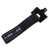 NRG Bolt-In Tow Strap Black - Nissan 370Z 08+ / Infiniti G37 08+ (5000lb. Limit) thumbnail 3