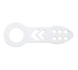 NRG Universal Front Tow Hook - White Powder Coat thumbnail 3