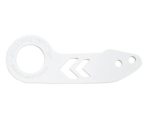 NRG Universal Rear Tow Hook - White Powder Coat thumbnail 2