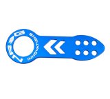 NRG Universal Front Tow Hook - Anodized Blue thumbnail 1