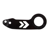 NRG Universal Rear Tow Hook - Black thumbnail 3