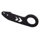 NRG Universal Rear Tow Hook - Black thumbnail 4