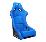 NRG FRP Bucket Seat (Blue Cloth) - Large thumbnail 3