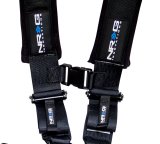 NRG SFI 16.1 5PT 3in Seat Belt Harness / Latch Link - Black thumbnail 4