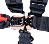 NRG SFI 16.1 5PT 3in Seat Belt Harness / Latch Link - Black thumbnail 6