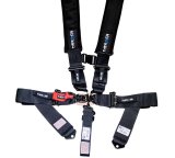 NRG SFI 16.1 5PT 3in Seat Belt Harness / Latch Link - Black thumbnail 8