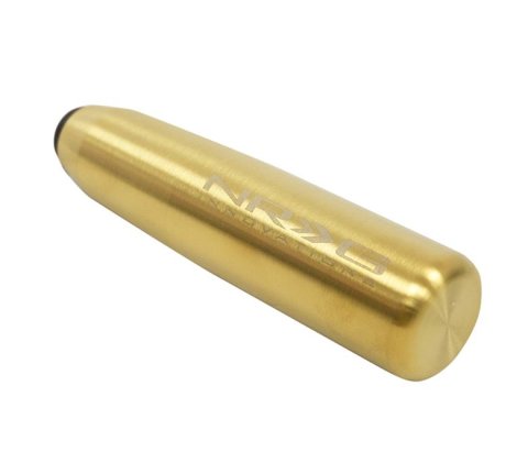 NRG Universal Heavy Weight Long Shift Knob - Chrome Gold