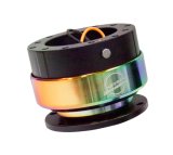 NRG Quick Release Gen 2.0 - Black Body / Neochrome Ring thumbnail 5