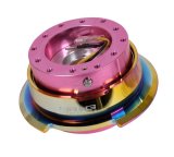 NRG Quick Release Gen 2.8 - Pink Body / Neochrome Ring thumbnail 1