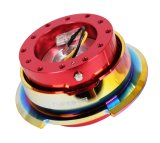 NRG Quick Release Gen 2.8 - Red Body / Neochrome Ring thumbnail 3
