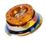 NRG Quick Release Gen 2.8 - Rose Gold Body / Neochrome Ring thumbnail 1