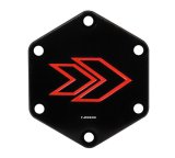 NRG Engraved Arrow Horn Delete Button-RED thumbnail 1