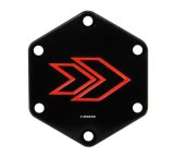 NRG Engraved Arrow Horn Delete Button-RED thumbnail 3