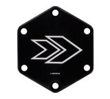 NRG Engraved Arrow Horn Delete Button - White thumbnail 1