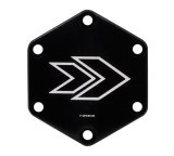 NRG Engraved Arrow Horn Delete Button - White thumbnail 2