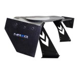 NRG Carbon Fiber Spoiler - Universal (69in.) w/NRG Logo / Stand Cut Out / Large Side Plate thumbnail 1