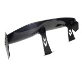 NRG Carbon Fiber Spoiler - Universal (69in.) w/NRG Logo / Stand Cut Out / Large Side Plate thumbnail 9