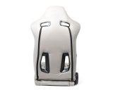 NRG Reclinable Sport Seats (Pair) The Arrow Grey Vinyl w/ Pressed NRG logo w/ Grey Stitch thumbnail 1