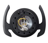 NRG Quick Release Kit Gen 4.0 - Black Body / Black Ring w/ Handles thumbnail 1