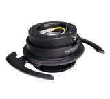 NRG Quick Release Kit Gen 4.0 - Black Body / Black Ring w/ Handles thumbnail 4