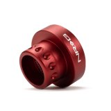NRG Short Hub Adapter 96-00 Honda Civic / 94-02 Accord / 01-07 Fit - Matte Red thumbnail 1