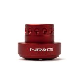 NRG Short Hub Adapter 96-00 Honda Civic / 94-02 Accord / 01-07 Fit - Matte Red thumbnail 2
