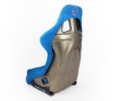 NRG FRP Bucket Seat ULTRA Edition - Large (Blue Alcantara/Gold Glitter Back) thumbnail 8