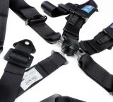 NRG 5PT 3in. Seat Belt Harness / Cam Lock - Black thumbnail 2